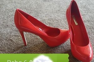 Bcbg  red heels